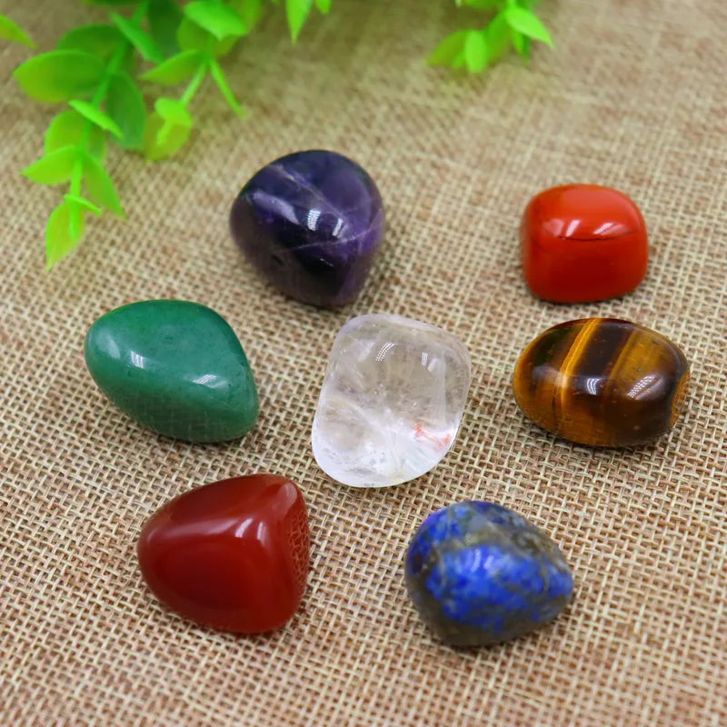 7 Chakra Healing Crystal Set - Tumbled